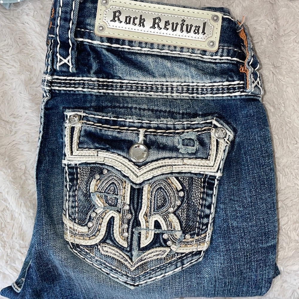 Women Rock Revival bootcut jeans